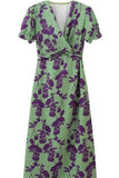 Floral Pattern Casual Dress