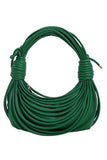 Sleek Stacked Handle Handbag
