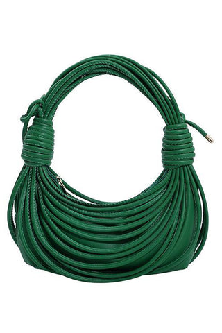 Sleek Stacked Handle Handbag