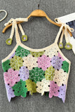 Floral Crochet Tank Top