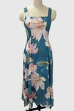 Sleeveless Floral Maxi Dress