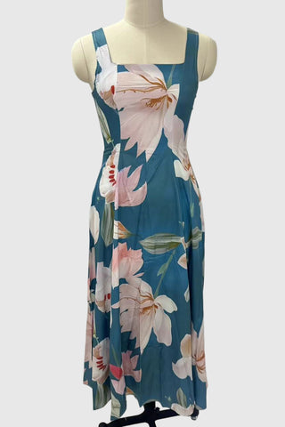 Sleeveless Floral Maxi Dress