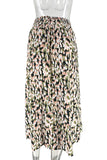 Stylish Patterned Maxi Skirt