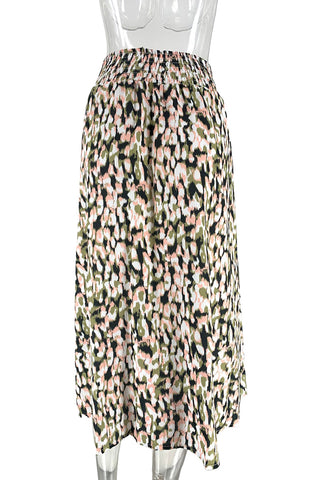 Stylish Patterned Maxi Skirt