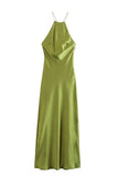 Spaghetti Strap Casual Maxi Dress