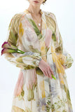 Floral Print Maxi Dress