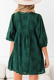 Eyelet Boho Mini Dress