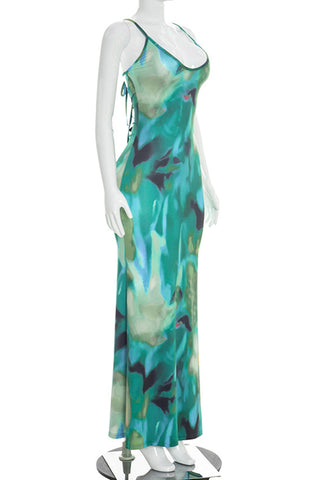 Spaghetti Strap Maxi Dress