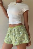 Sequin Embellished Casual Shorts