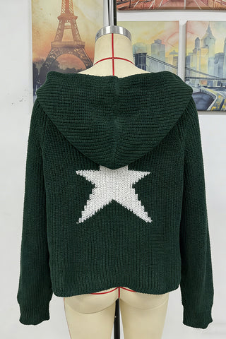Cozy Hooded Sweater with Pocket