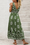 Bohemian Sleeveless Maxi Dress