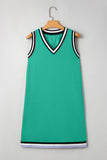 Sleeveless V-Neck Casual Dress