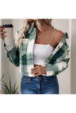 Chic Button-Up Plaid Shacket