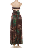 Strappy Halter Maxi Dress