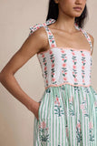 Floral Print Casual Maxi Dress