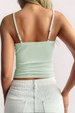 Lace-Trimmed Tank Top