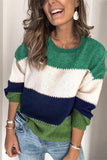 Striped Relaxed Fit Sweater