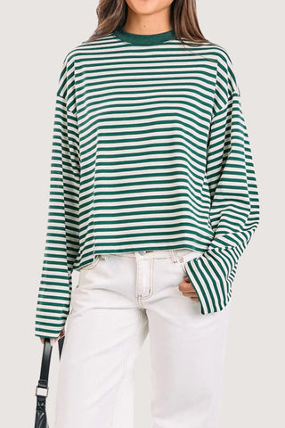 Striped Long Sleeve T-Shirt