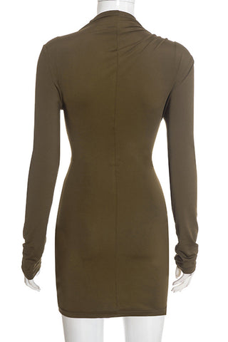 Cutout Bodycon Evening Dress