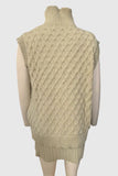 Knit Skirt and Sleeveless Sweater Set