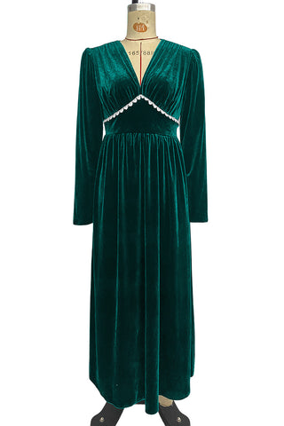 Elegant V-Neck Evening Gown