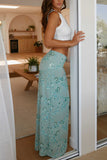 Embellished Maxi Skirt