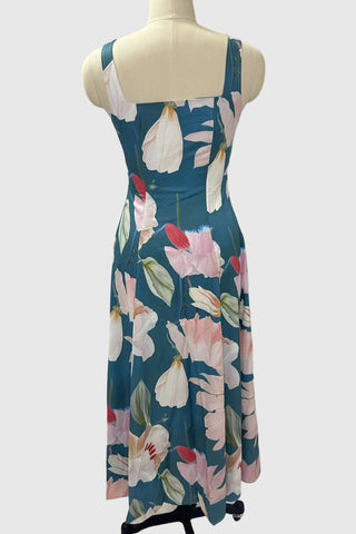 Sleeveless Floral Maxi Dress