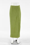 Chic Midi Skirt with Slit