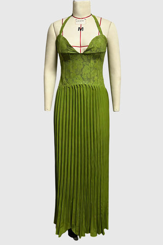 Halter Neck Casual Dress