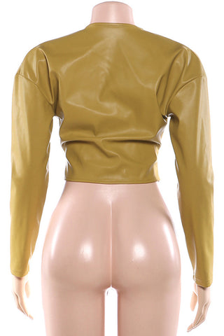 Zip-Front Structured Jacket