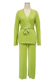 Elegant Two-Piece Flowing Set