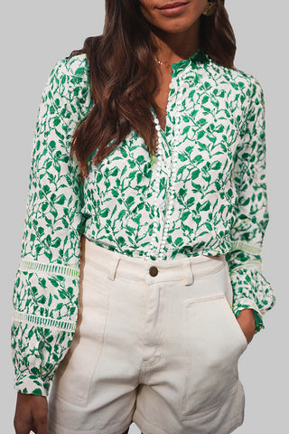 Floral Long Sleeve Blouse