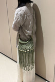 Elegant Macramé Fringe Bag