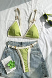 Chic Bikini Set with Adjustable Straps