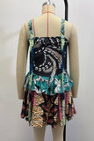 Vibrant Patterned Casual Dress