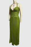 Halter Neck Casual Dress