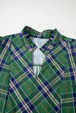 Plaid A-Line Casual Dress