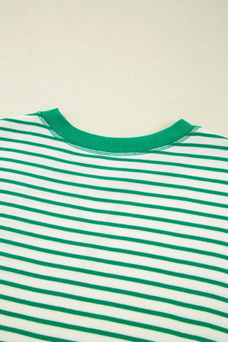 Striped Relaxed-Fit Pullover
