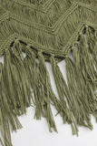 Fringe Detail Knit Tank Top