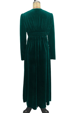 Elegant V-Neck Evening Gown