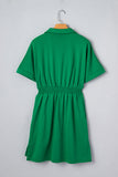 Zip-Front Casual Dress
