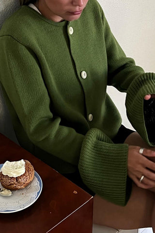 Stylish Button-Front Cardigan