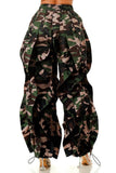Artistic Flow Wide-Leg Casual Pants