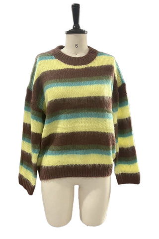 Striped Oversized Sweater