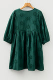 Eyelet Boho Mini Dress