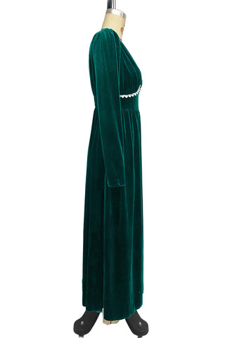 Elegant V-Neck Evening Gown