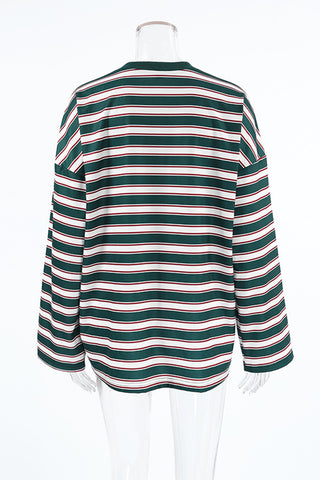 Striped Long-Sleeve T-Shirt
