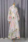 Floral Print Maxi Dress