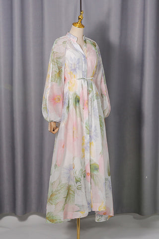 Floral Print Maxi Dress