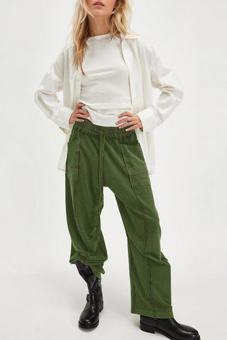 Relaxed Fit Denim Trousers